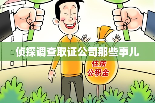 福安侦探调查取证公司那些事儿