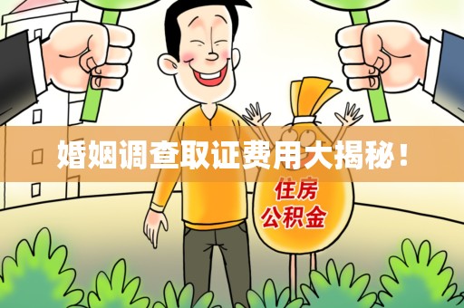 福安婚姻调查取证费用大揭秘！