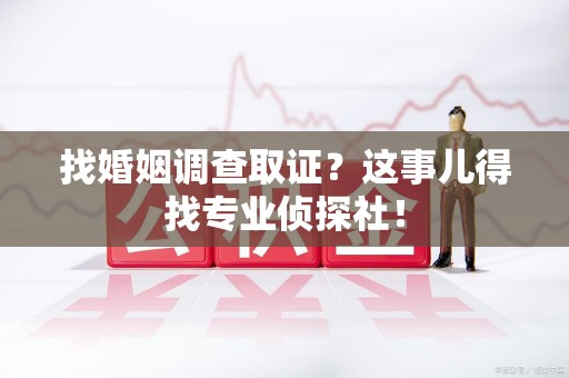 福安找婚姻调查取证？这事儿得找专业侦探社！